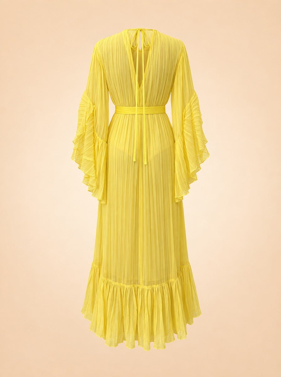 Yellow dress 3 ghost_back