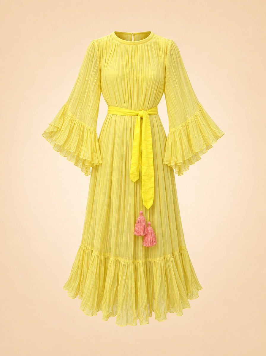 Yellow dress 3 ghost_front