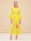 Yellow dress 3 model_front