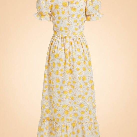 Yellow Floral ghost_back