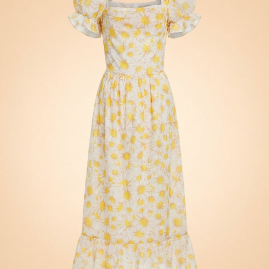 Yellow Floral ghost_front
