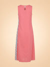 Zalia Side Stripe Maxi Dress by Southern Tide — back detail