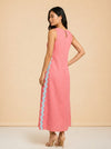 Zalia Side Stripe Maxi Dress by Southern Tide — over the shoulder