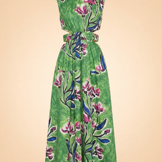Zorina Tie-Detail Midi Dress ghost_front